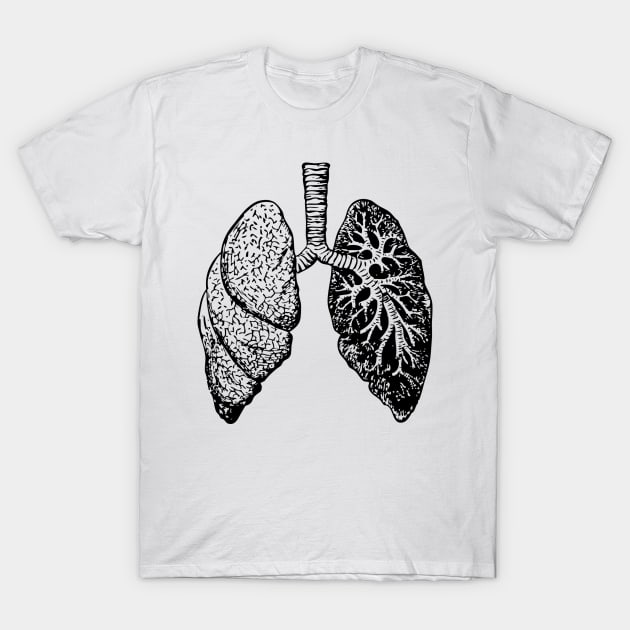 Lung T-Shirt by care store